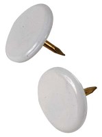 THUMB TACK WHITE 40 PACK