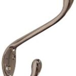 GARMENT HOOK HEAVY DUTY NICKEL