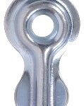 HALF TURN BUTTON ZINC