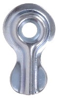 HALF TURN BUTTON ZINC