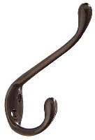 GARMENT HOOK HEAVY DUTY PEWTER