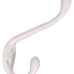 GARMENT HOOK HEAVY DUTY WHITE