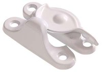 SASH LOCK CRESCENT WHITE