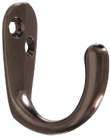 SINGLE HOOK PEWTER 2 PACK