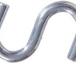 S-HOOK ZINC 6 X 1 1/2-IN 4 PACK