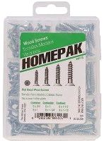 WOOD SCREWS FLAT HEAD ASSORTED