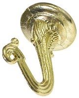 SWAG HOOK BRASS