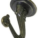 SWAG HOOK ANTIQUE BRASS