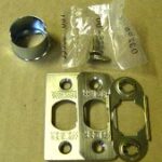 PLAIN LATCH SERVICE KIT SATIN NICKE