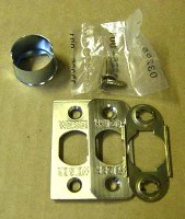 PLAIN LATCH SERVICE KIT SATIN NICKE