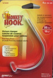 MONKEY HOOK 35-LB 4 PACK