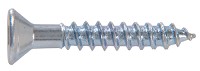 WOOD SCREW FLAT 6 X 1/2-IN 100 PK