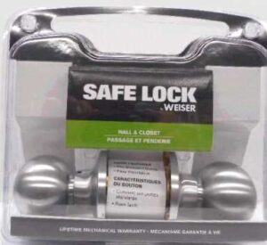 REGINA KNOB PASSAGE CHROME