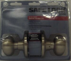 REGINA KNOB PRIVACY CHROME