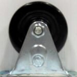 RIGID CASTER RUBBER WHEEL 1.5-IN