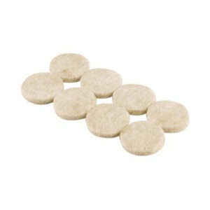 FELT PAD ROUND BEIGE 3/4-IN 20 PACK