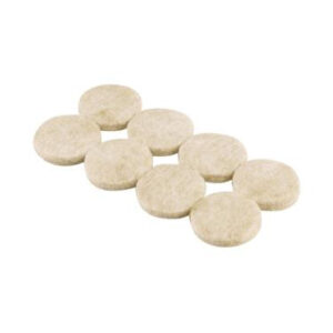 FELT PAD ROUND BEIGE 1-IN 16 PACK