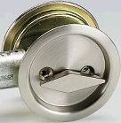 POCKET DOOR PRIVACY ROUND NICKEL