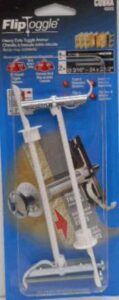 FLIP TOGGLE 1/4IN BOLT 2-1/2IN 2PK