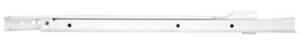EURO DRAWER SLIDE WHITE 16-IN