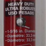 CLOSET POLE STEEL WHITE 6-FT