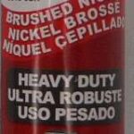 CLOSET POLE STEEL NICKEL 6-FT