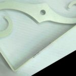SHELF BRACKET WHITE 5 X 3 1/2-IN