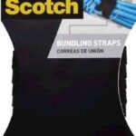 BUNDLING STRAP BLACK 8-IN 6 PACK