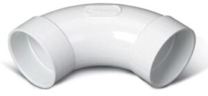 CENTRAL VACUUM SWEEP ELBOW 90 DEG