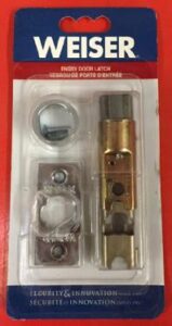 ENTRY DOOR LATCH 6 WAY CHROME