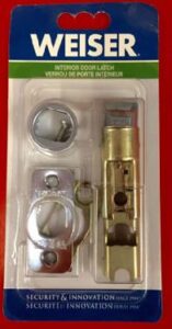 PASSAGE DOOR LATCH 6 WAY CHROME