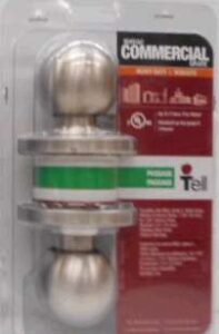 PASSAGE DOOR KNOB HD GRADE 2