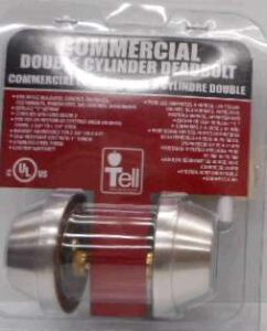 DEADBOLT DOUBLE CYLINDER HD GRADE 2