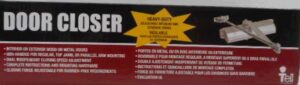 DOOR CLOSER HEAVY DUTY GRADE 1