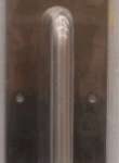 DOOR PULL PLATE STAINLESS 3.5X15-IN