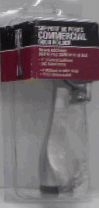 DOOR HOLDER KICKDOWN SATIN CHROME