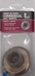 DOOR STOP WALL BUMPER SATIN CHROME