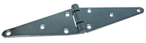 STRAP HINGE ZINC HEAVY DUTY 6-IN