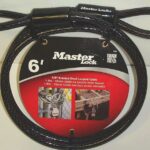 PADLOCK CABLE 3/8-IN X 6FT