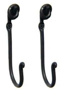 SINGLE HOOK BLACK 5-IN 2 PACK