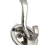 SINGLE TWO ARM HOOK NICKEL 3 1/8-IN