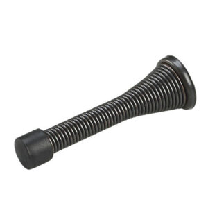 SPRING DOOR STOP BRONZE 3-IN