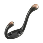 COAT HOOK HEAVY DUTY BRONZE 3 1/2IN