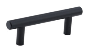 CABINET PULL MATTE BLACK 76-MM