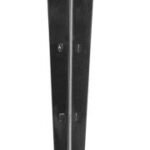 FENCE SPIKE ADJUSTABLE BLACK 4X4-IN