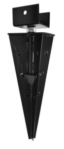 SPYTEK DECK SPIKE BLACK 4 X 4-IN