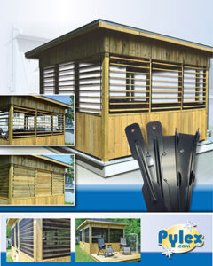 DECK SUNBLIND SYSTEM BLACK