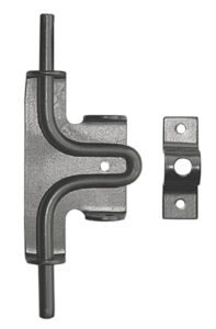 SLIDE BOLT LATCH BLACK