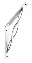 SHELF BRACKET CONCORD WHITE 8-IN