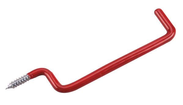 LADDER HOOK VINYL COATED 1/4 X 6-IN